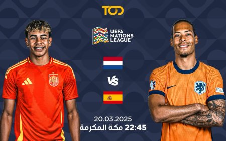 هولندا تستضيف إسبانيا في ربع نهائي دوري ابطال اوروبا