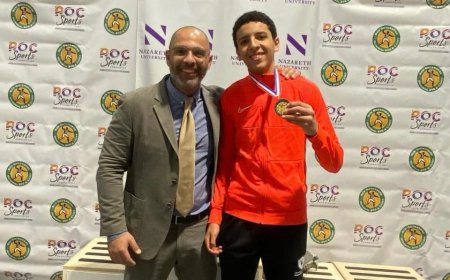 باسم صالح يفوز بذهبية سلاح الشيش في بطولة NJFA