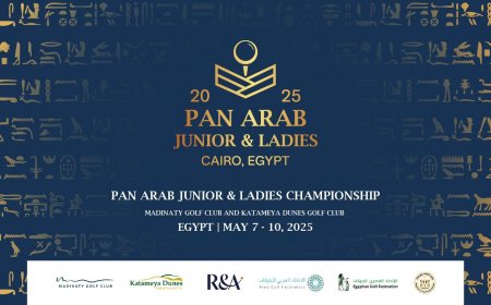 الاتحاد العربي للجولف يحتفي بعيده الذهبي على هامش البطولة العربية في مصر 