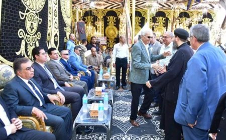 محافظ الدقهلية: دعم لأسرة شهيد محطة وقود العاشر وتكريم لبطولته