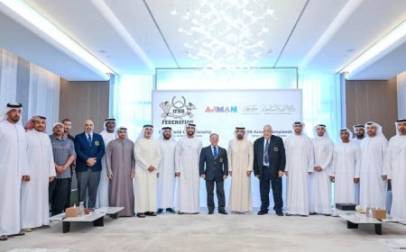 فهيم” يصل الامارات لافتتاح بطولة آسيا لكمال الأجسام عجمان 2025