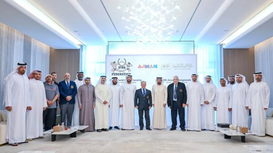 فهيم” يصل الامارات لافتتاح بطولة آسيا لكمال الأجسام عجمان 2025
