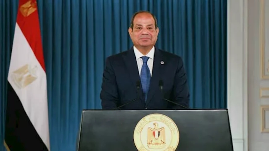 الرئيس السيسي يدلي بصوته في انتخابات مجلس الشيوخ