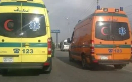 مصرع سيدة وإصابة 3 أشخاص فى حادث مرورى على طريق مصر - الإسماعيلية