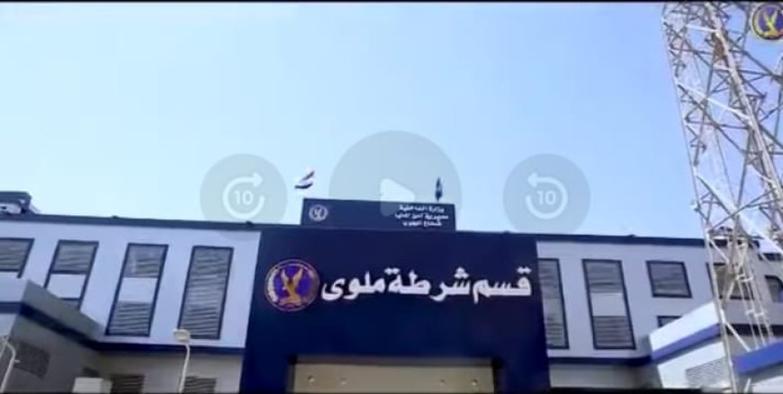 حملة أمنية كبرى ببندر ملوي تضبط دراجات بخارية وتروسيكلات مخالفة