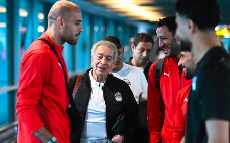المنتخب المصري المشارك ببطولة العرب يغادر إلى قطر