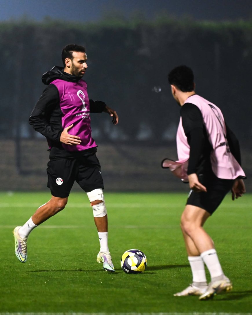منتخب مصر يخوض اليوم مرانة الختامي قبل مباراة الكويت غداً
