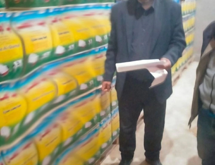 ضبط 29 طن مواد غذائية مجهولة فى حملات تفتيشية ورقابية بالشرقية