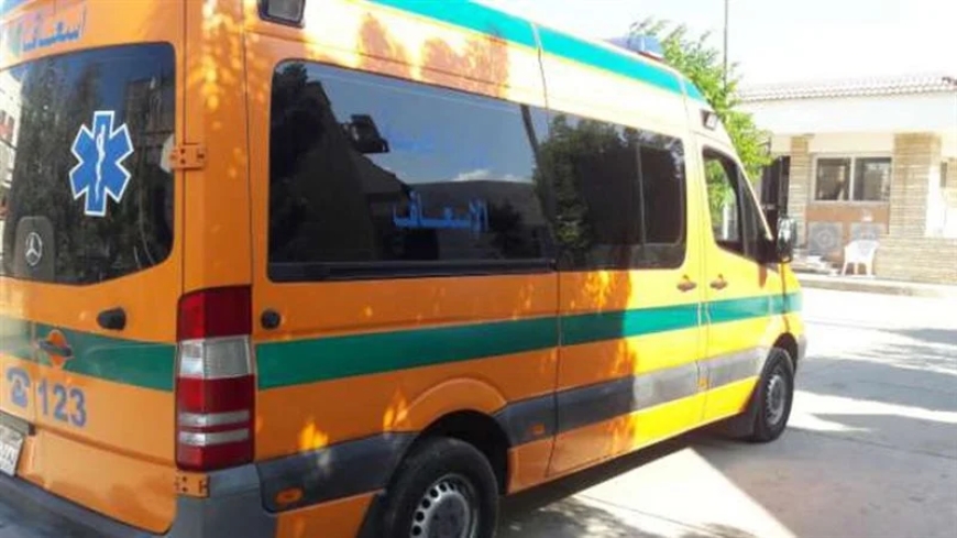 إصابة طبيبة وطفلة بين 5 مصابين في تصادم ملاكي وربع نقل بطريق أسيوط الصحراوي