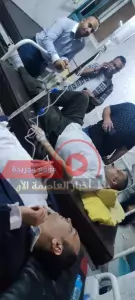 إنقلاب سيارة  قادة حزب حماة الوطن وإصابة شريف نادى وطارق العمدة بملوي